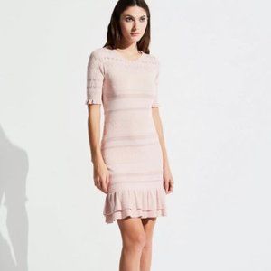 Bailey44 Ruffle Hem CHANTEL Dress Large